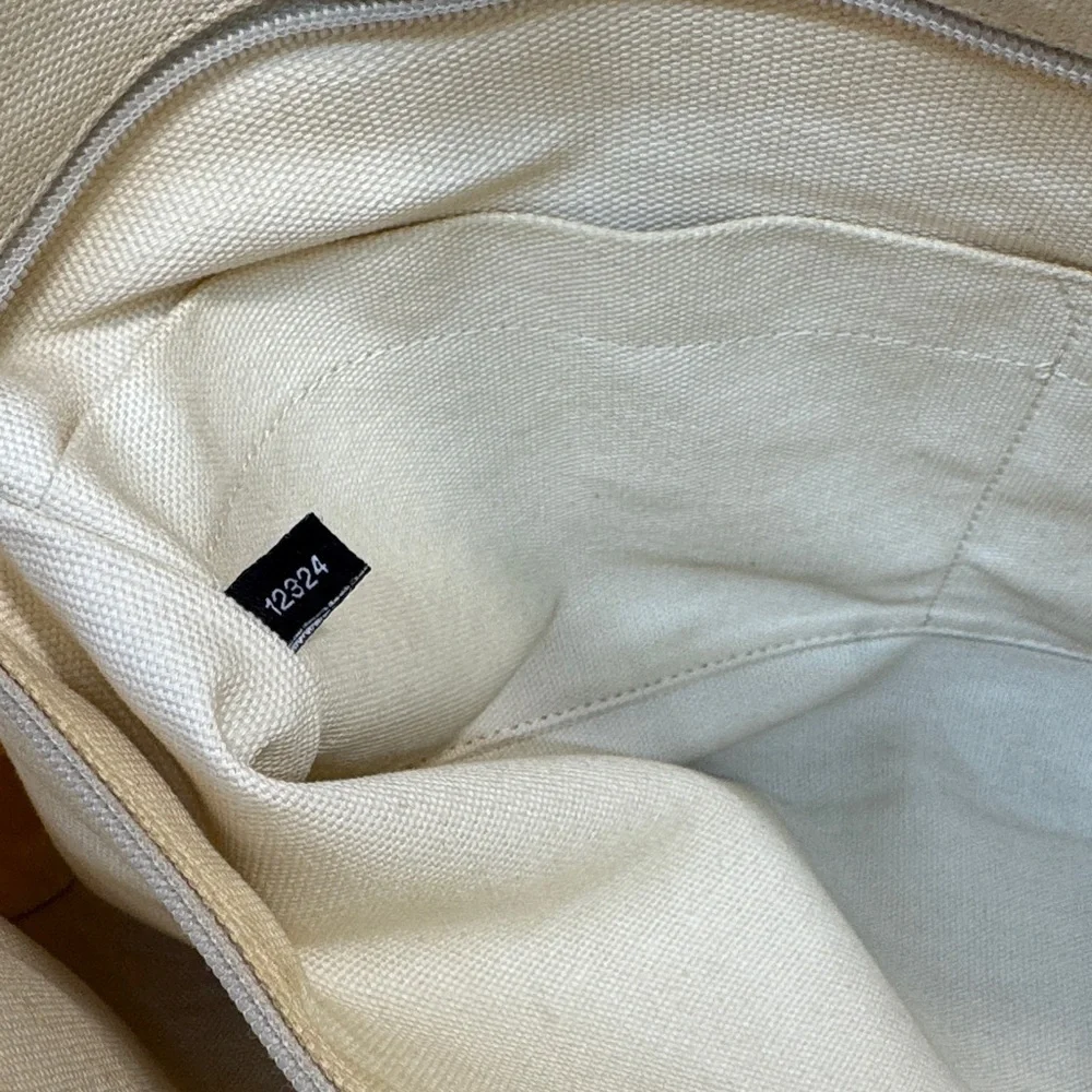 KATE SPADE & MAIRA KALMAN Canvas Tote Bag